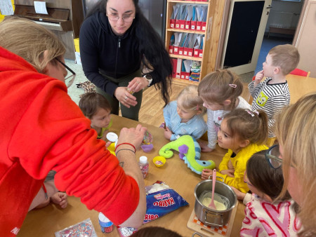 Návštěva maminky, která ráda peče